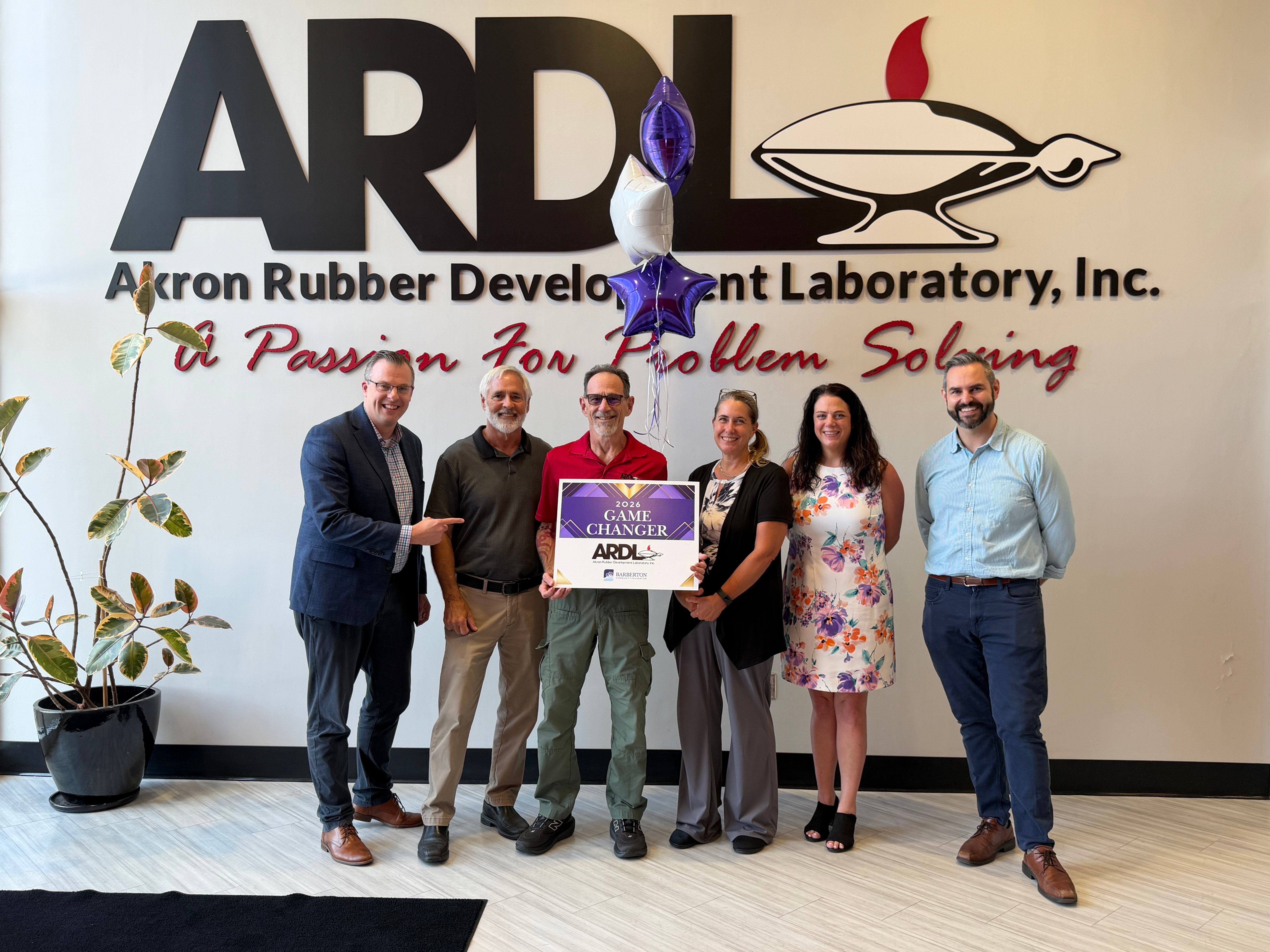 ARDL Named Barberton Community Foundation’s 2026 Business or Organization Game Changer Award Recipient