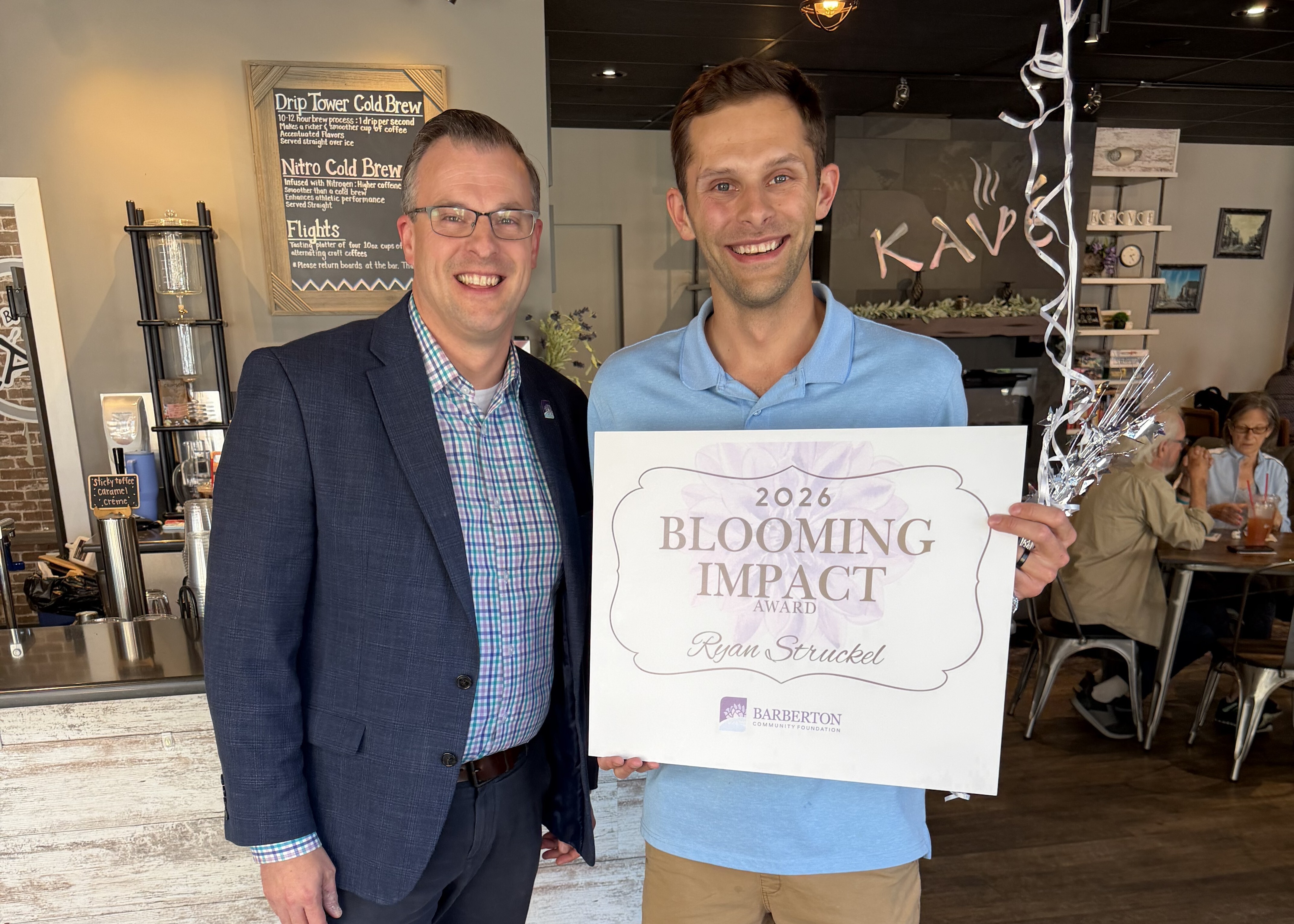 Ryan Struckel Named Inaugural Blooming Impact Award Recipient