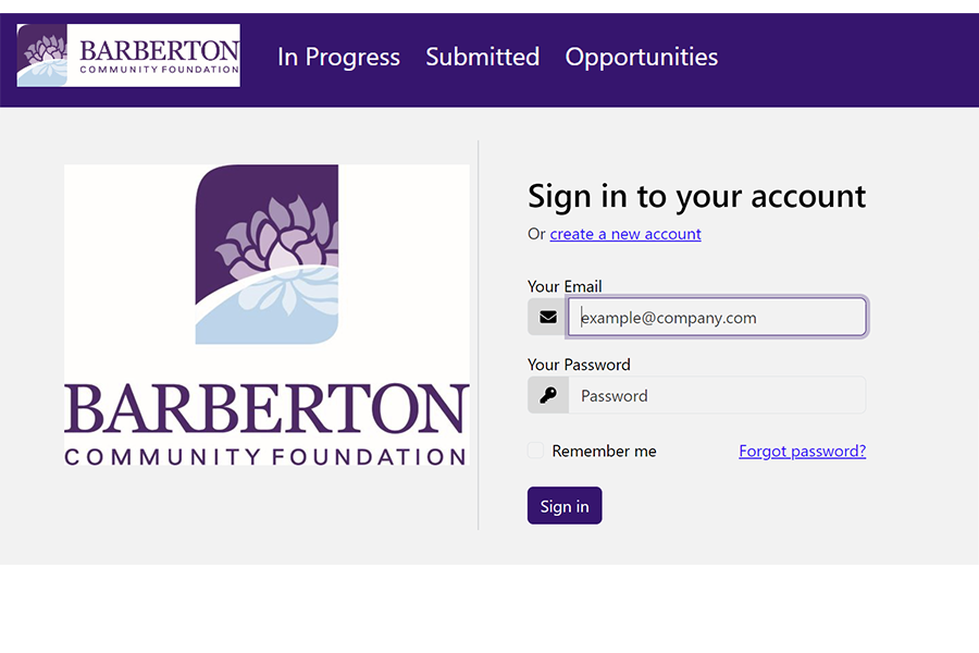 goapply login screen