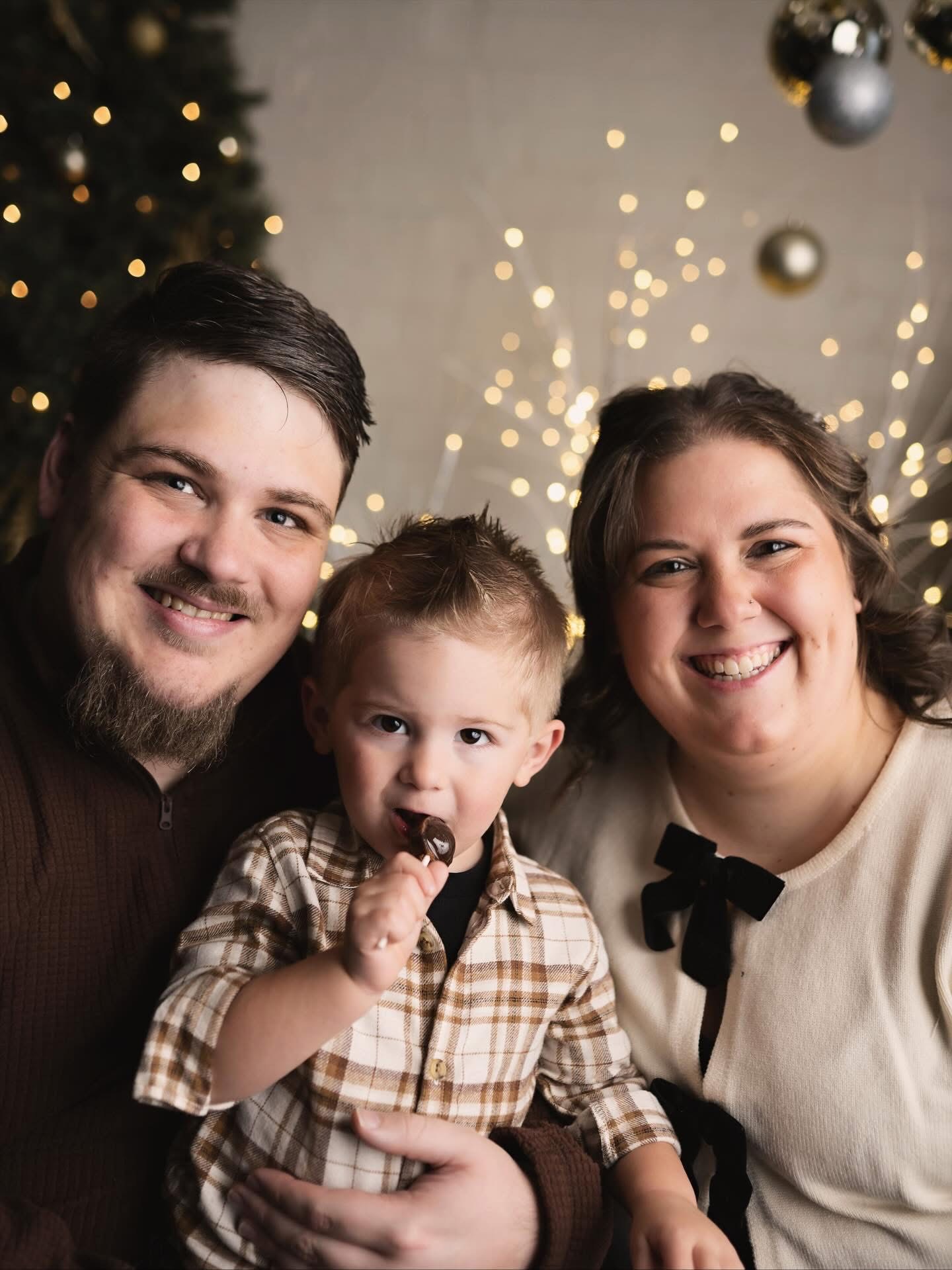 Brittany Kinstler with her family